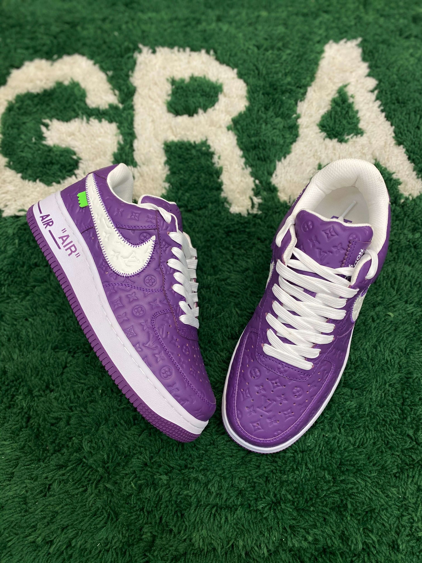 Louis Vuitton x Nike Air Force 1 Low by Virgil Abloh – Purple Monogram