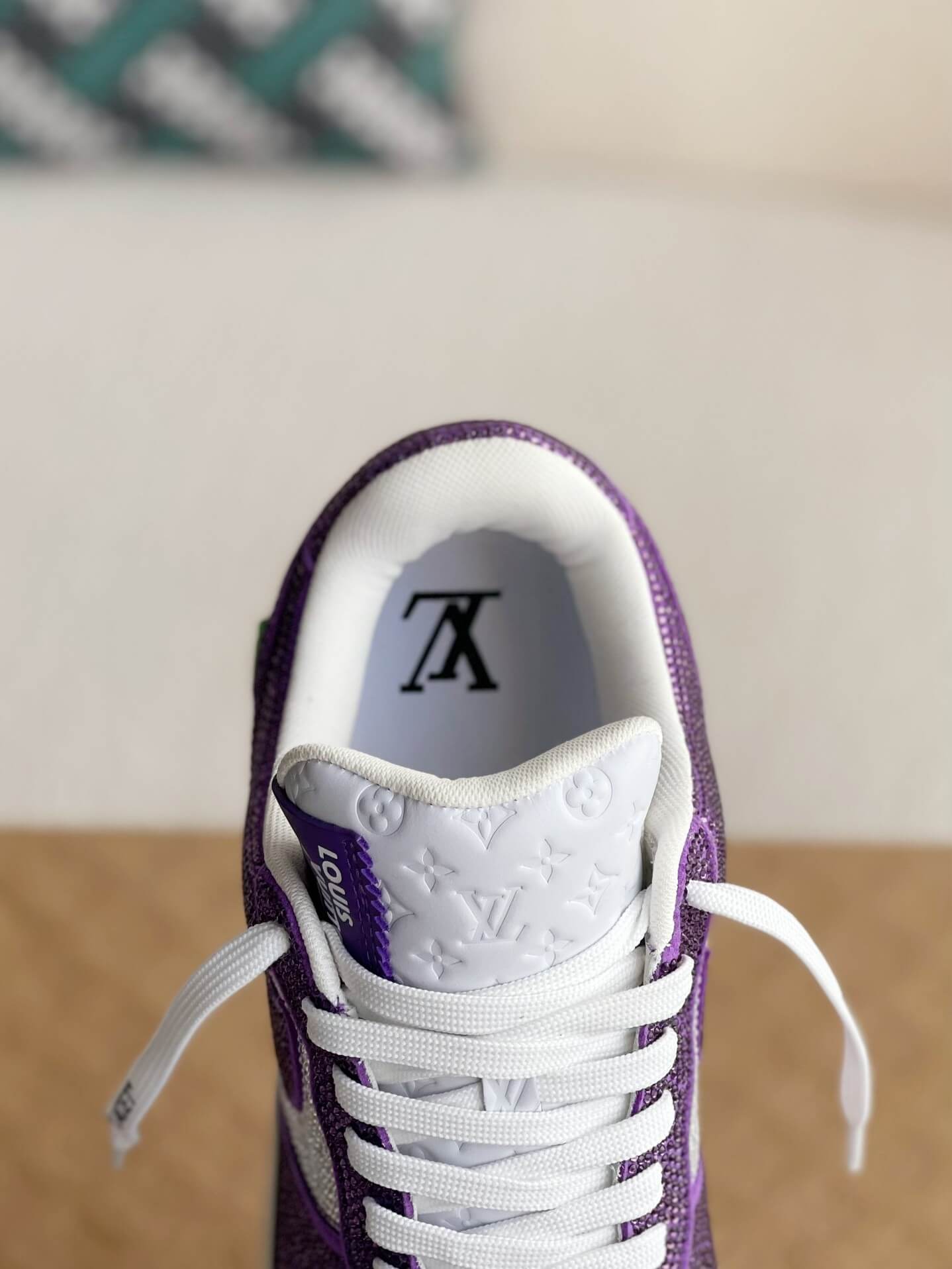 Louis Vuitton x Nike Air Force 1 Low – Swarovski Crystal White