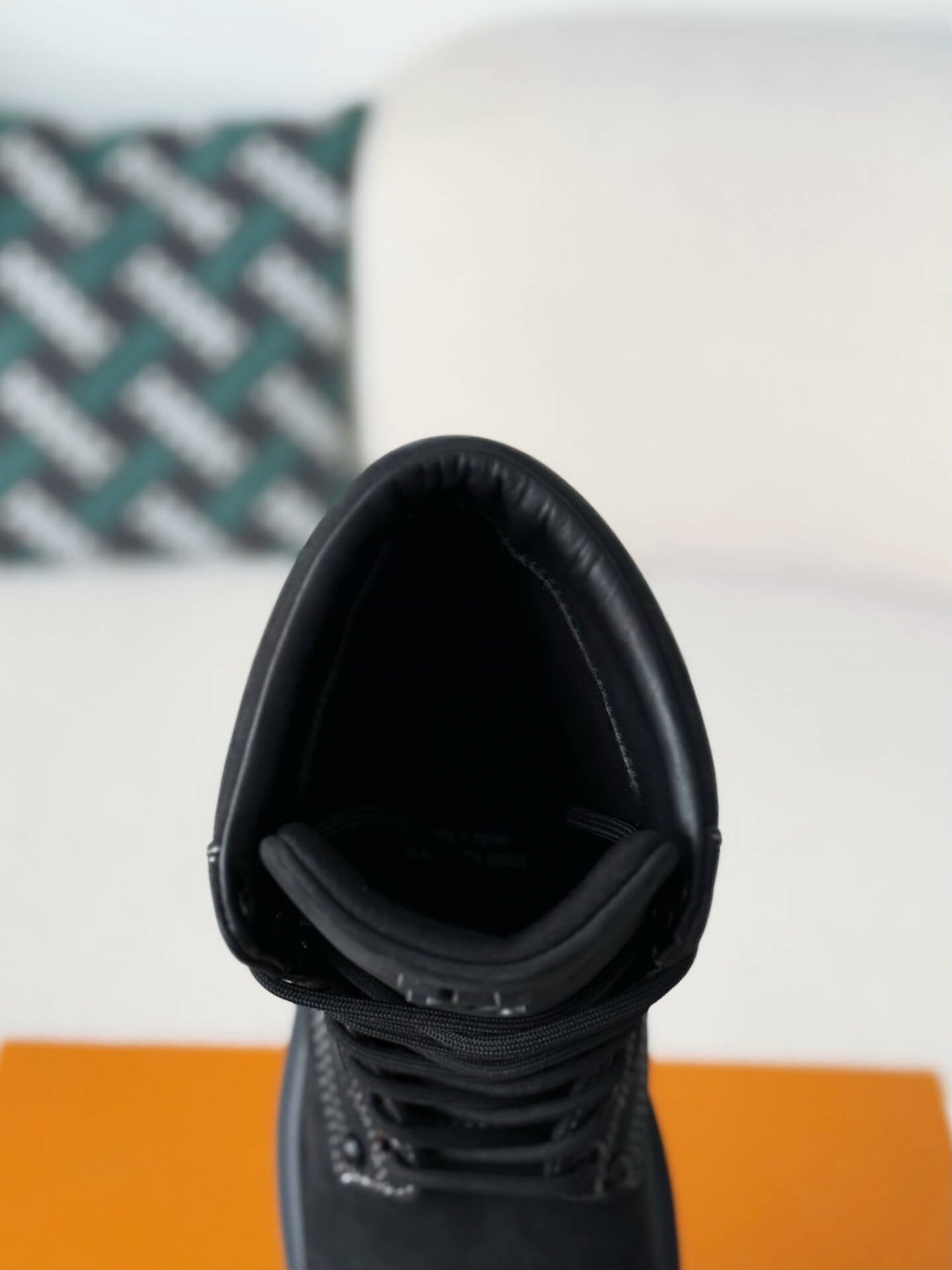 Louis Vuitton x Timberland 6-In Ankle Boot – Black Embossed Monogram Nubuck