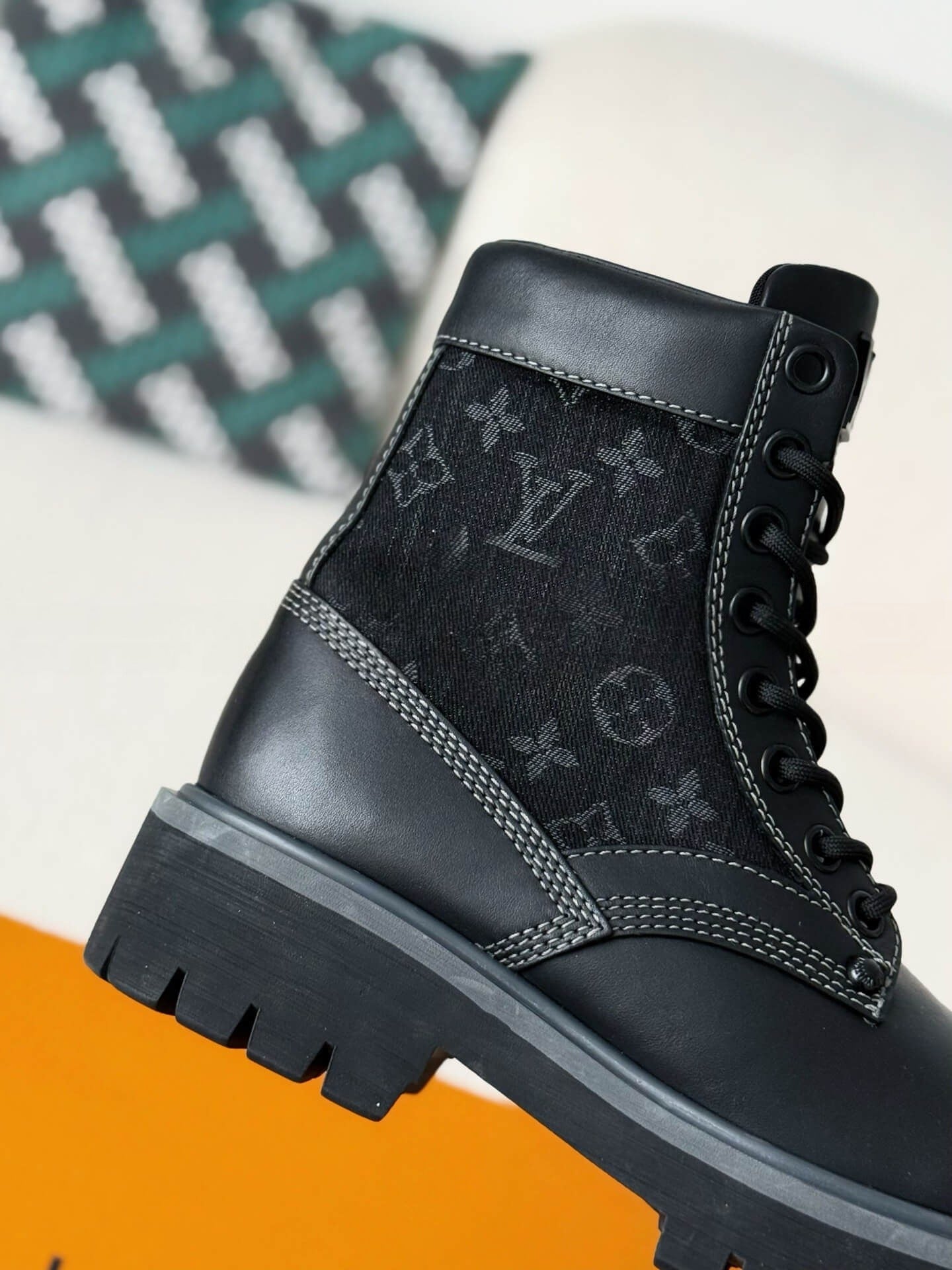 Louis Vuitton x Timberland 6-In Ankle Boot – Black Monogram Canvas