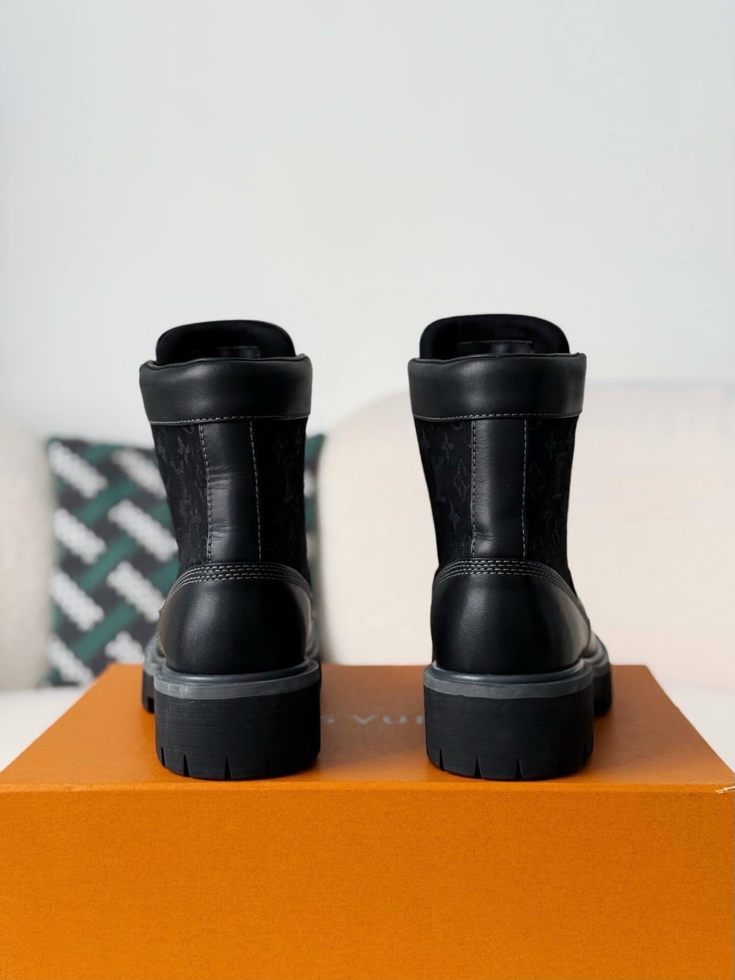 Louis Vuitton x Timberland 6-In Ankle Boot – Black Monogram Canvas