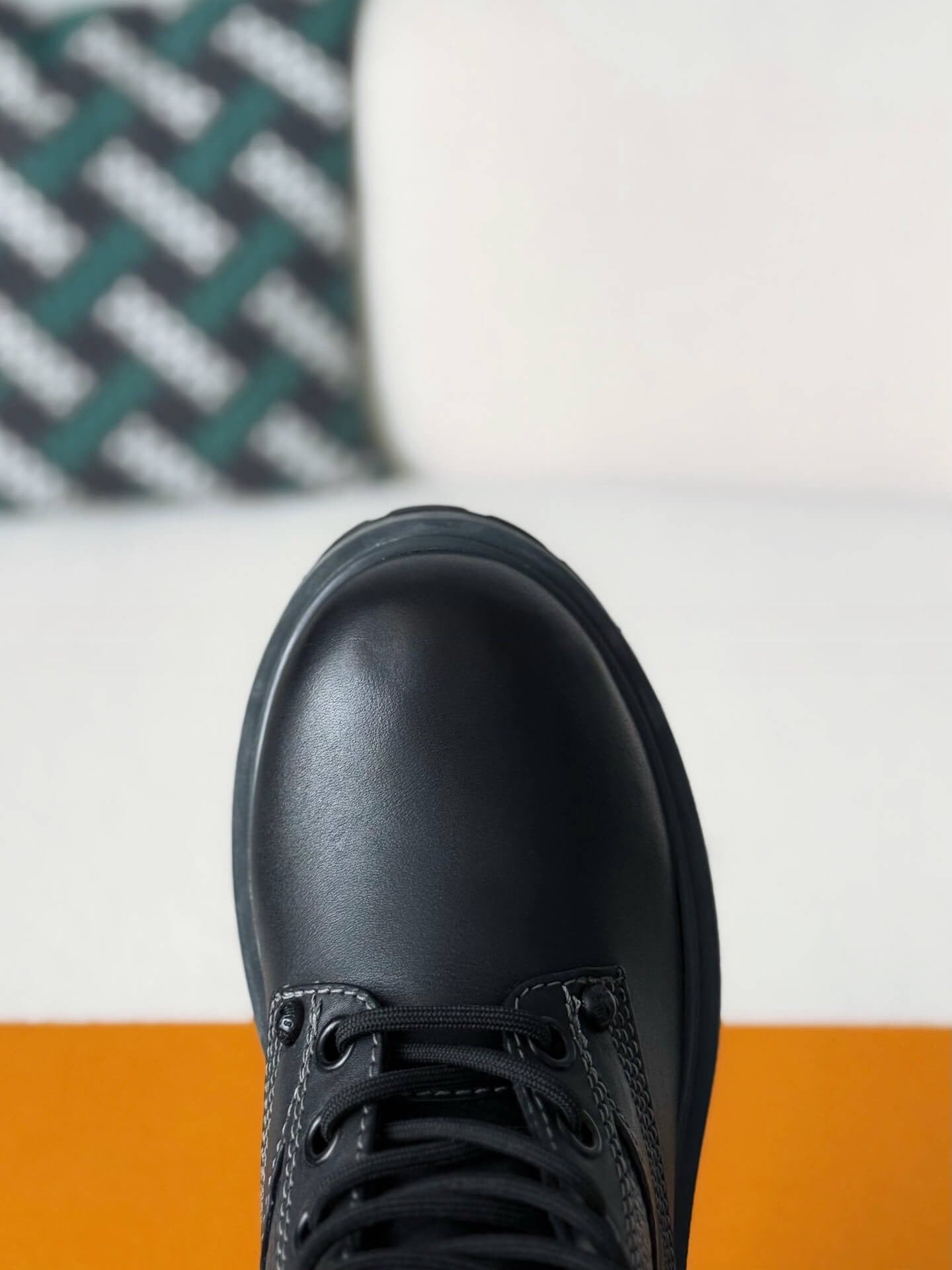Louis Vuitton x Timberland 6-In Ankle Boot – Black Monogram Embossed