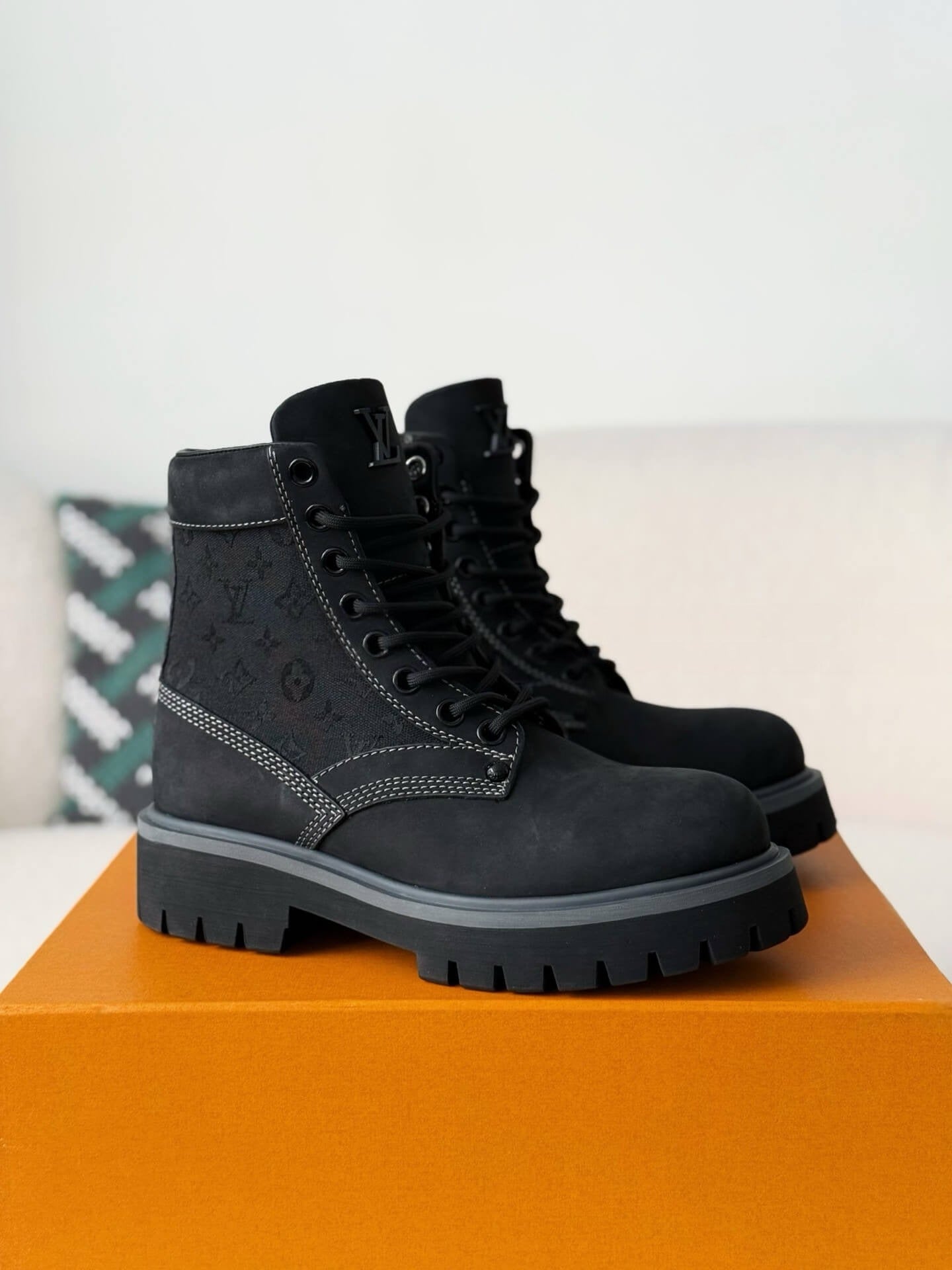 Louis Vuitton x Timberland 6-In Ankle Boot – Black Monogram