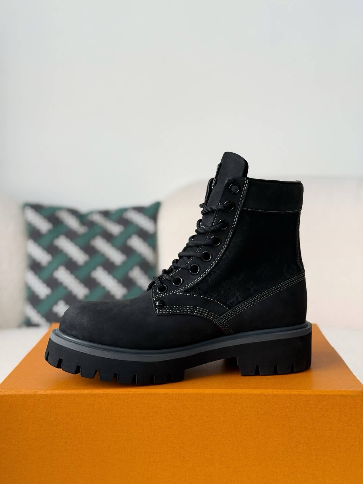 Louis Vuitton x Timberland 6-In Ankle Boot – Black Monogram