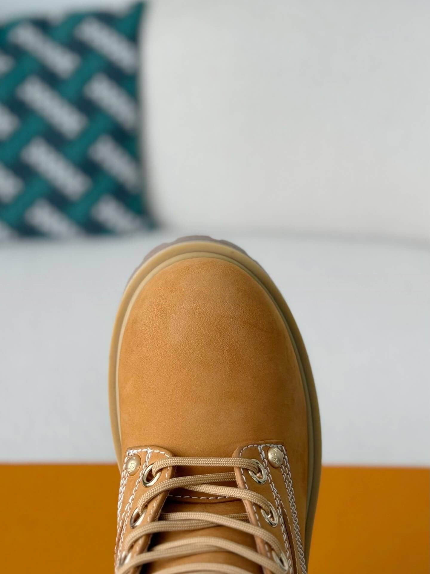 Louis Vuitton x Timberland 6-In Ankle Boot – Wheat Monogram Embossed Nubuck