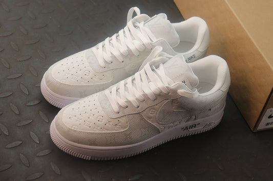 Louis Vuitton x Nike Air Force 1 Low Off-White Sneakers