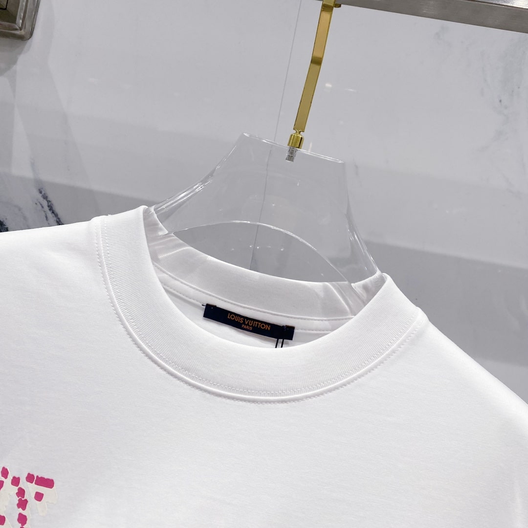 Louis Vuitton LV Distortion T-Shirt – Black & Pink