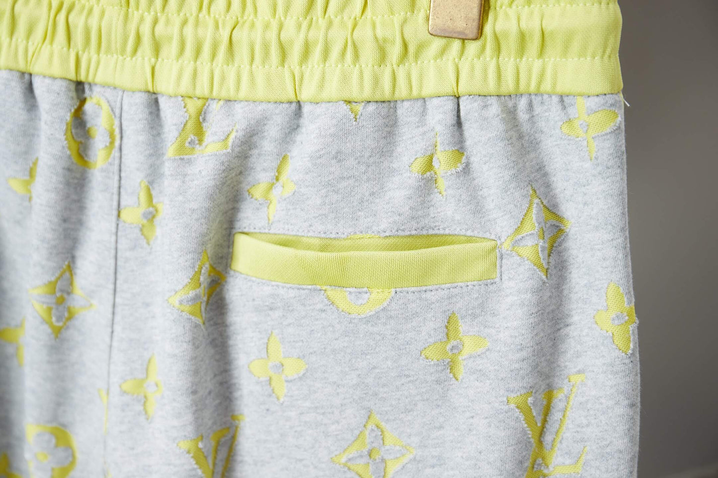 Louis Vuitton 3D Monogram Fleece Shorts – Purple & Charcoal