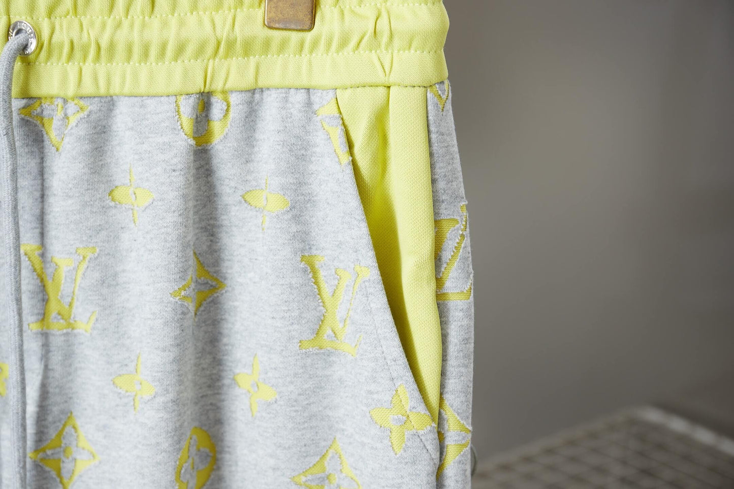 Louis Vuitton 3D Monogram Fleece Shorts – Purple & Charcoal