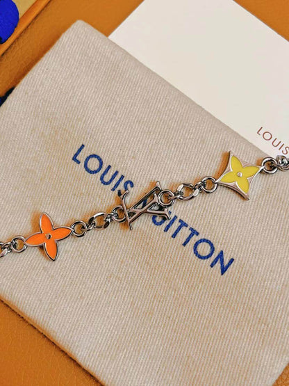 Louis Vuitton LV Spike Bracelet 'Orange Yellow"