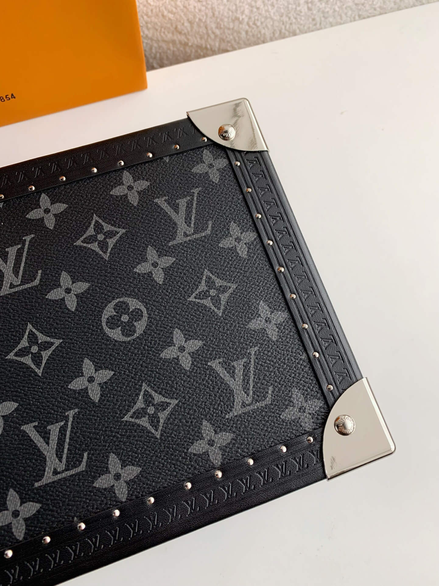 Louis Vuitton LV Coffret 8 Montre  Watch Case "Black"