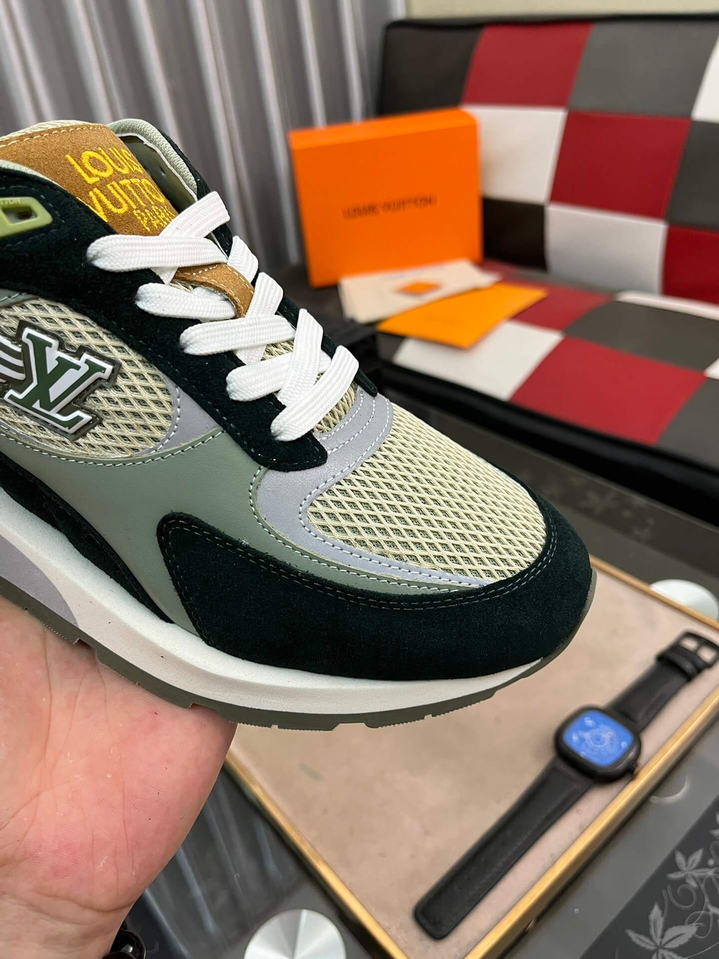 Louis Vuitton LV Drop 300 Sneaker – Olive & Sage Green