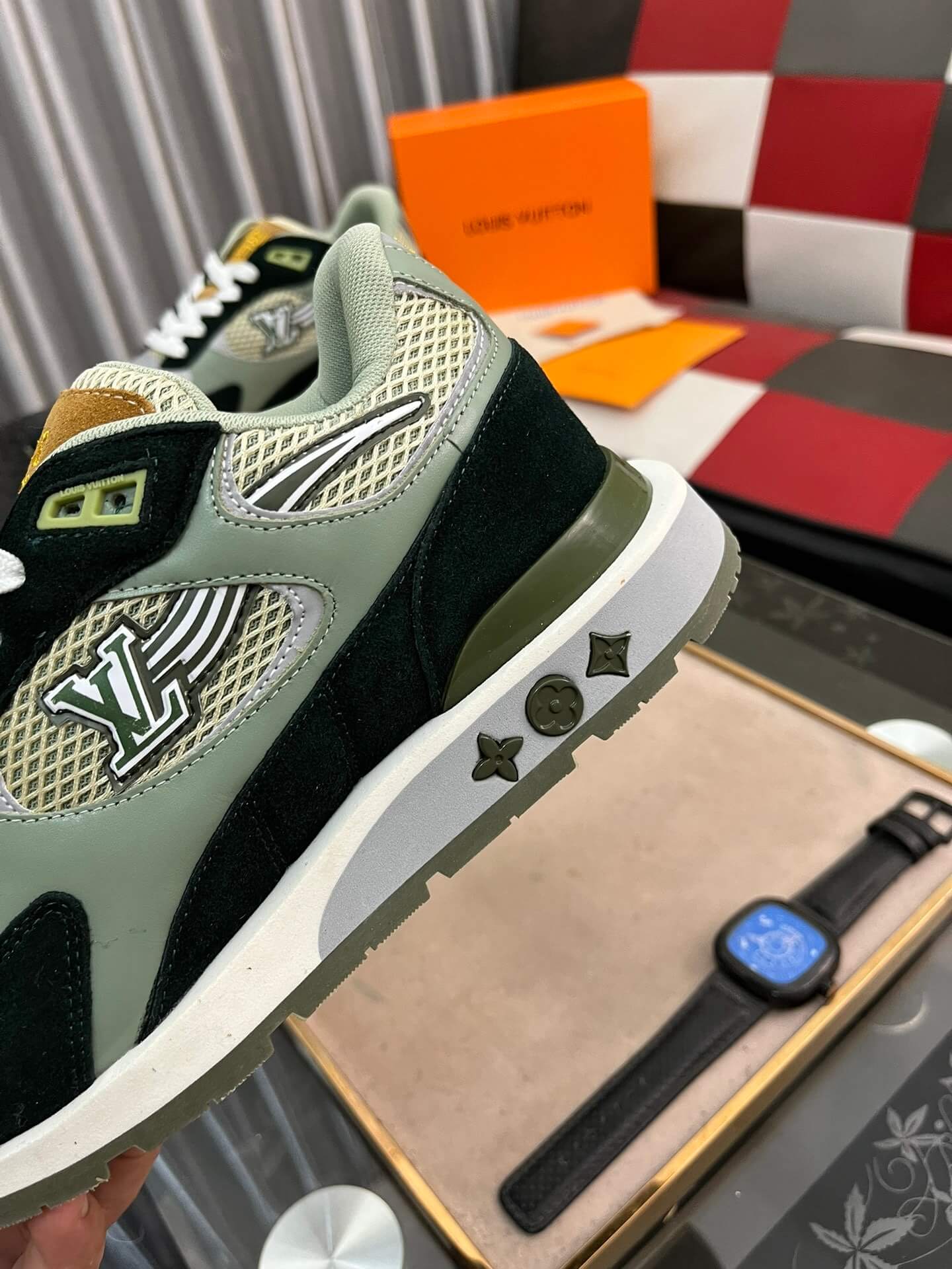 Louis Vuitton LV Drop 300 Sneaker – Olive & Sage Green