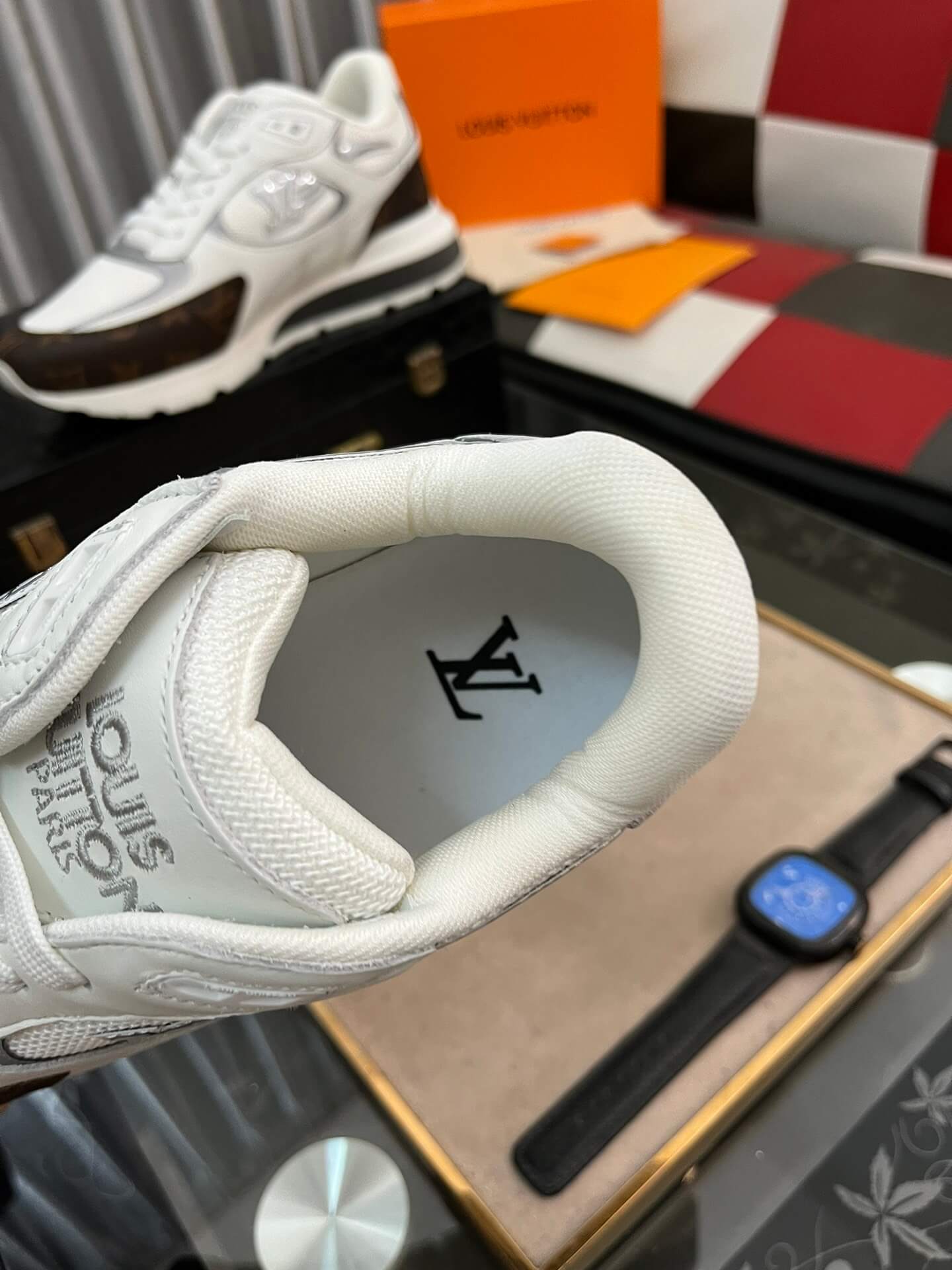 Louis Vuitton LV Drop 300 Sneaker – White Mesh & Monogram Canvas