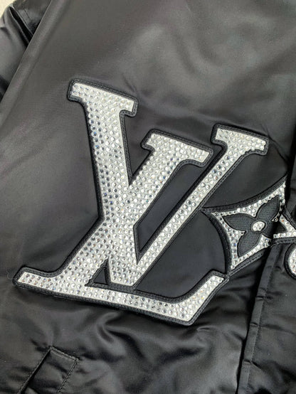 Louis Vuitton LV Embroidered Nylon Baseball Blouson Jacket