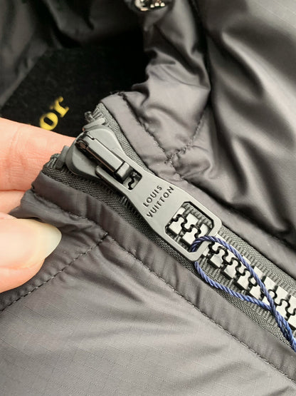 Louis Vuitton LV Monogram Black Puffer Jacket