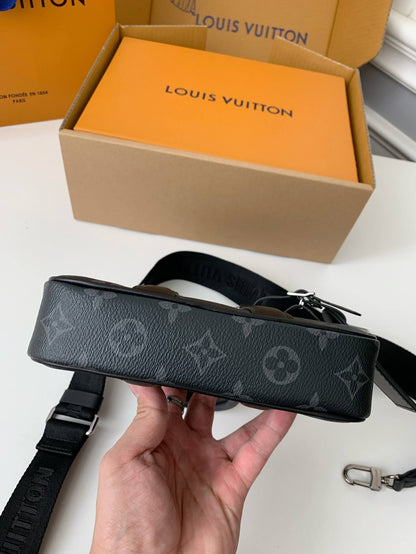 Louis Vuitton LV Nano Porte Documents Voyage "Black"