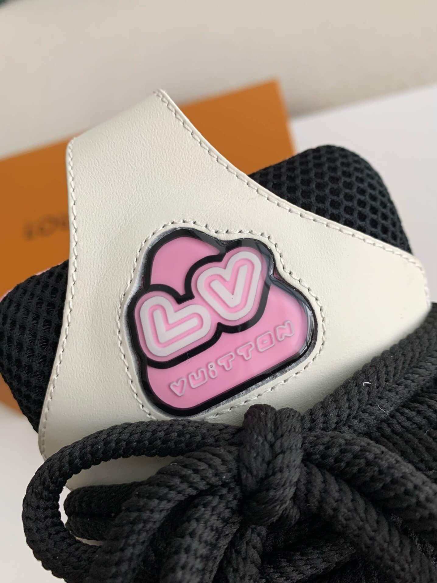 Louis Vuitton LV Skate Sneaker Black White Pink – Hollo Shoe