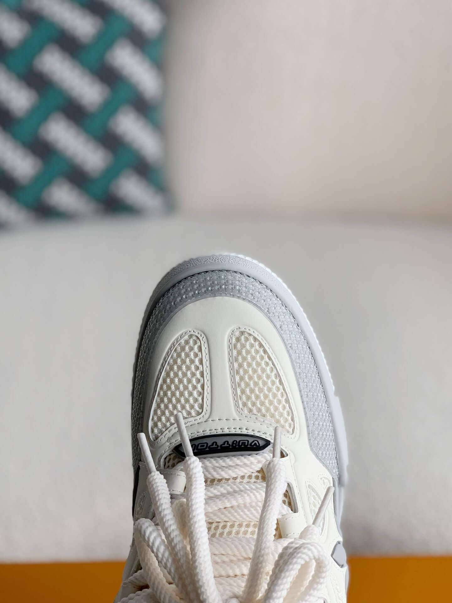 Louis Vuitton LV Skate Monogram Trainer Light Grey Sneaker – HolloShoe
