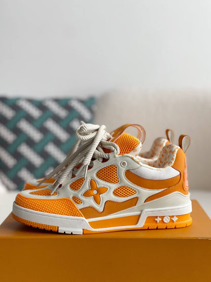 Louis Vuitton LV Skate White Orange Sneaker