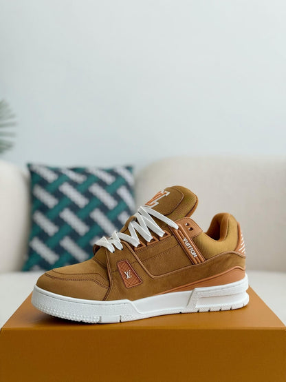 Louis Vuitton LV Trainer Beige Sneaker