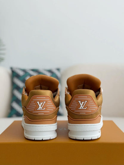 Louis Vuitton LV Trainer Beige Sneaker