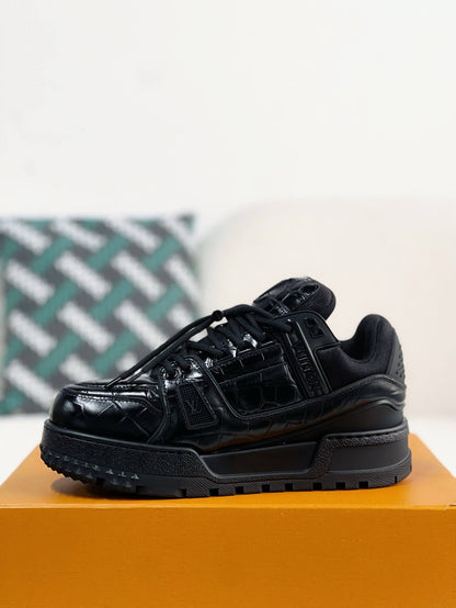 Louis Vuitton LV Trainer Black Maxi Sneaker