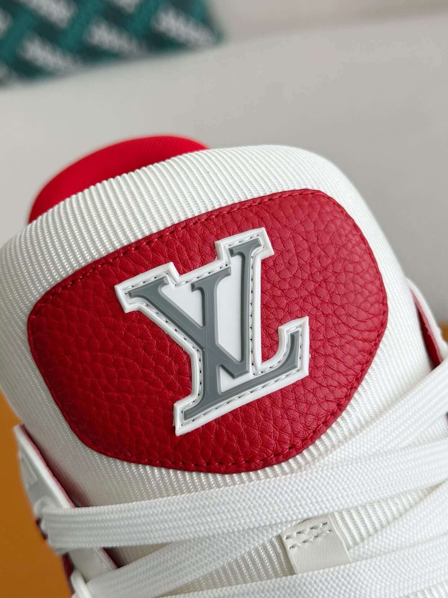 Louis Vuitton LV Trainer Bold Red White Sneaker