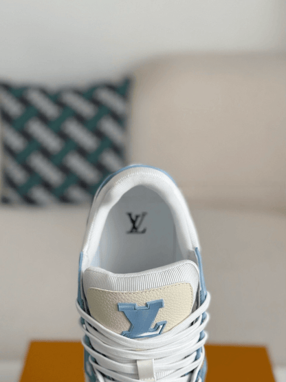 Louis Vuitton LV Trainer Denim Blue Multicolor Demier Sneaker