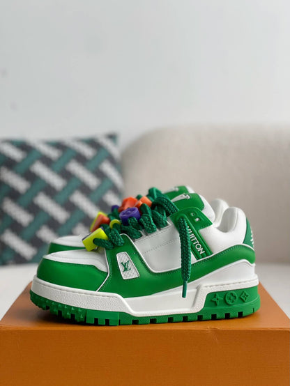 Louis Vuitton LV Trainer Green Maxi Sneaker