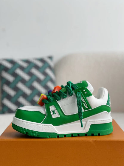 Louis Vuitton LV Trainer Green Maxi Sneaker