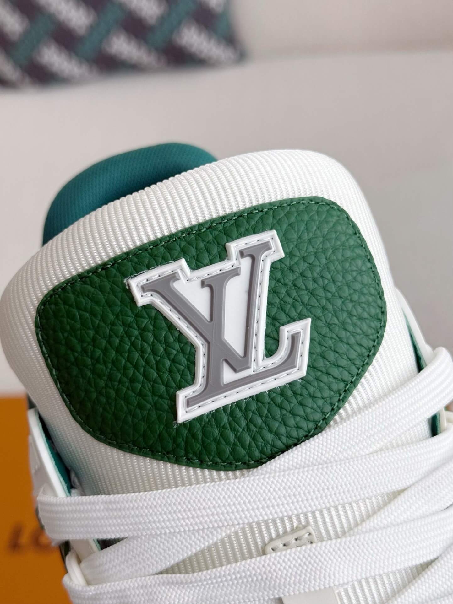 Louis Vuitton LV Trainer Vibrant Green White Sneaker