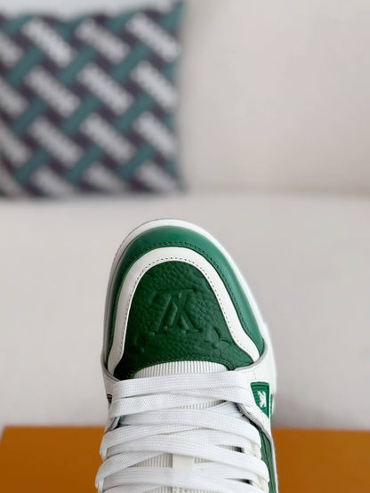 Louis Vuitton LV Trainer Vibrant Green White Sneaker