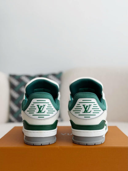 Louis Vuitton LV Trainer Vibrant Green White Sneaker