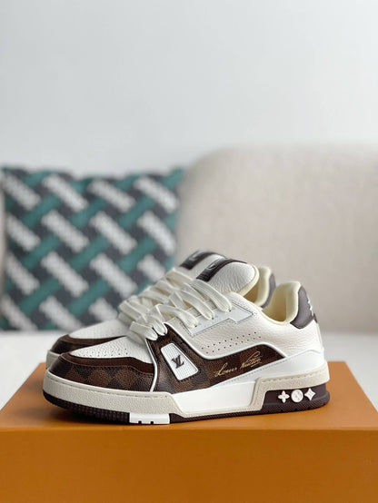 Louis Vuitton LV Trainer #54 Moka Brown Damier Sneaker