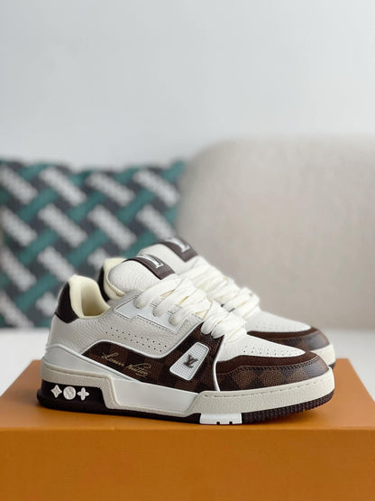 Louis Vuitton LV Trainer #54 Moka Brown Damier Sneaker