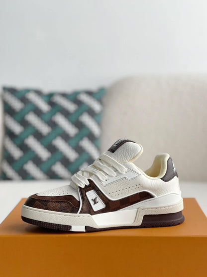 Louis Vuitton LV Trainer #54 Moka Brown Damier Sneaker