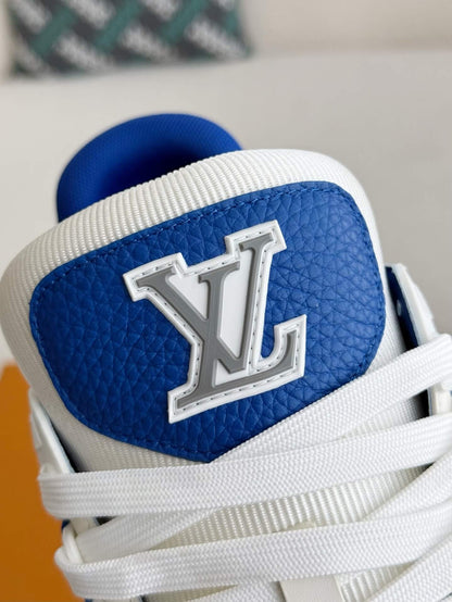 Louis Vuitton LV Trainer Vibrant Blue White Sneaker