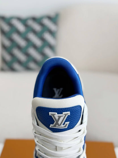 Louis Vuitton LV Trainer Vibrant Blue White Sneaker