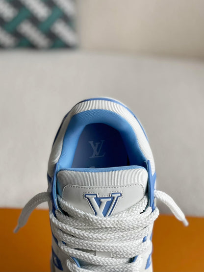 Louis Vuitton LV Trainer White Blue Maxi Sneaker