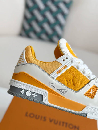 Louis Vuitton LV Trainer Yellow White Sneaker