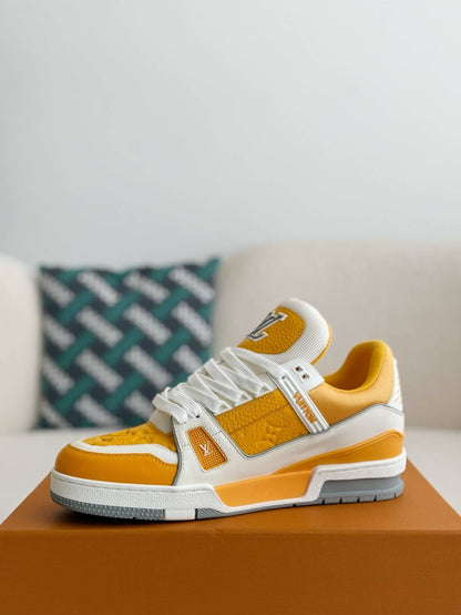 Louis Vuitton LV Trainer Yellow White Sneaker