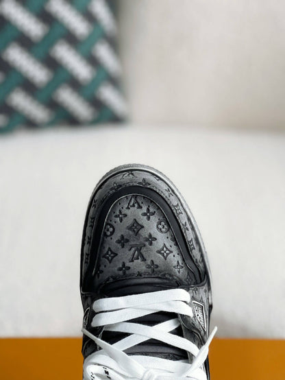 Louis Vuitton LV Trainer #54 Faded Black Sneaker