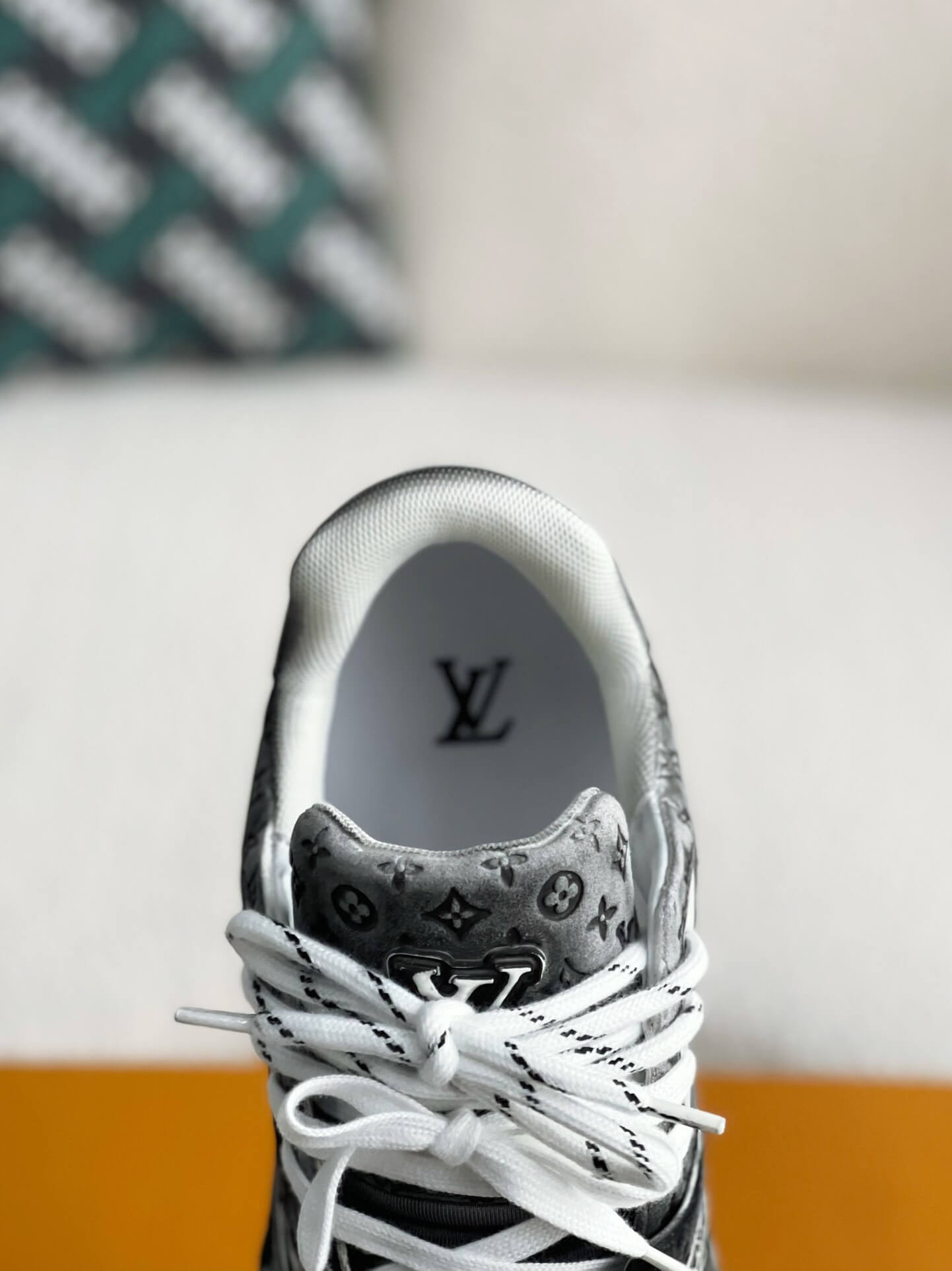 Louis Vuitton LV Trainer #54 Faded Black Sneaker