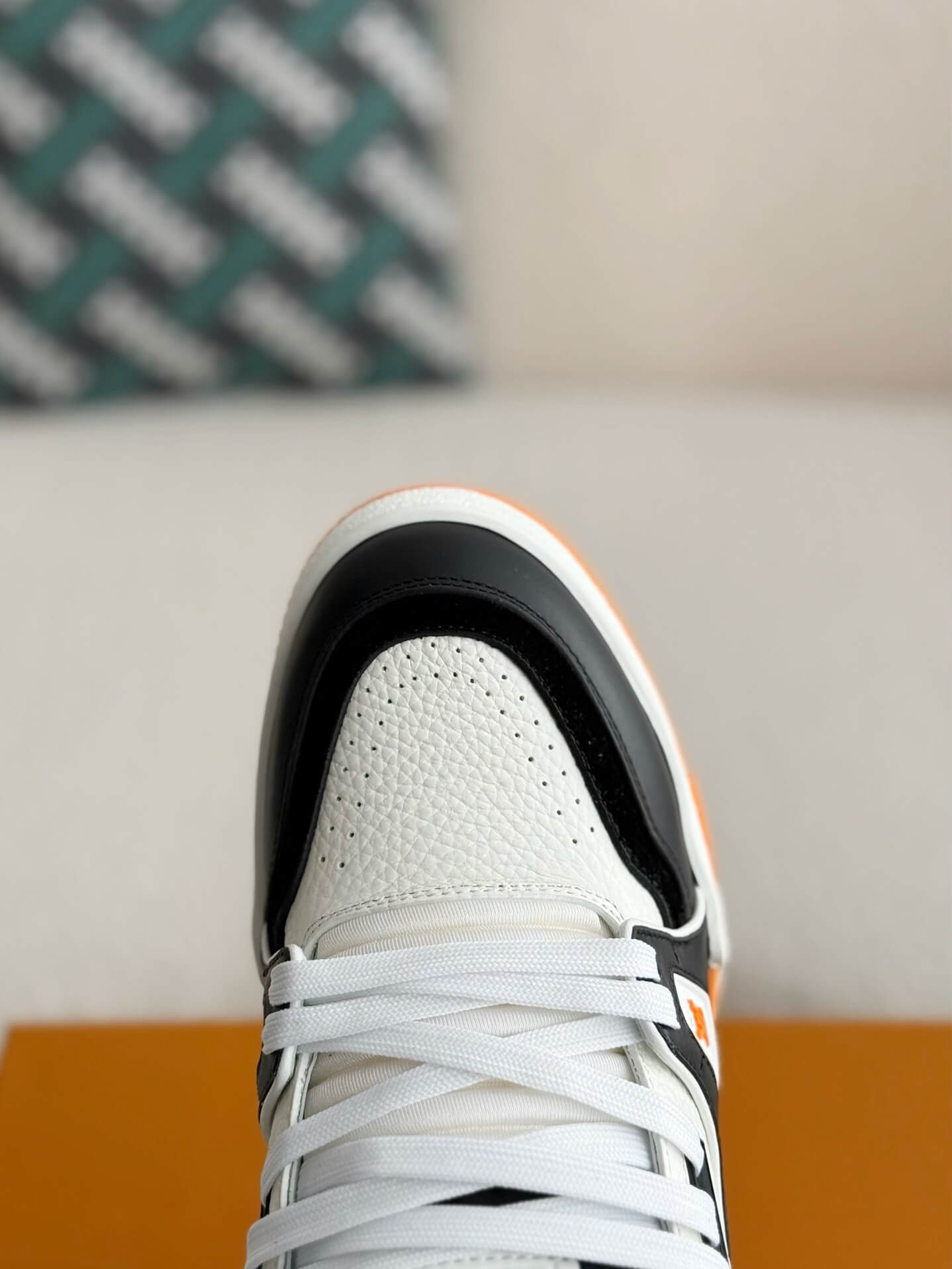 Louis Vuitton LV Trainer #54 Low Orange Sneaker