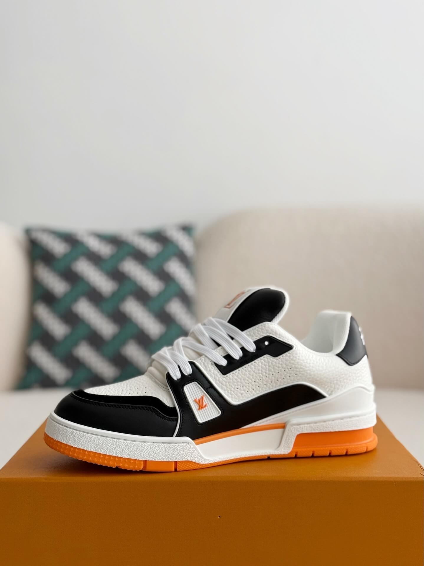 Louis Vuitton LV Trainer #54 Low Orange Sneaker