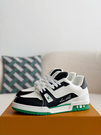 Louis Vuitton LV Trainer #54 Low Green Sneaker