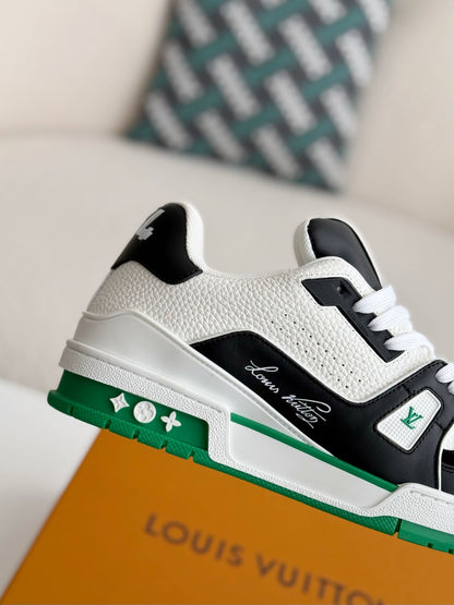 Louis Vuitton LV Trainer #54 Low Green Sneaker