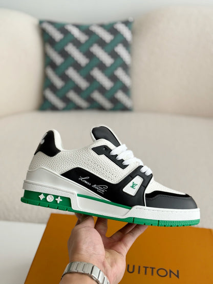 Louis Vuitton LV Trainer #54 Low Green Sneaker