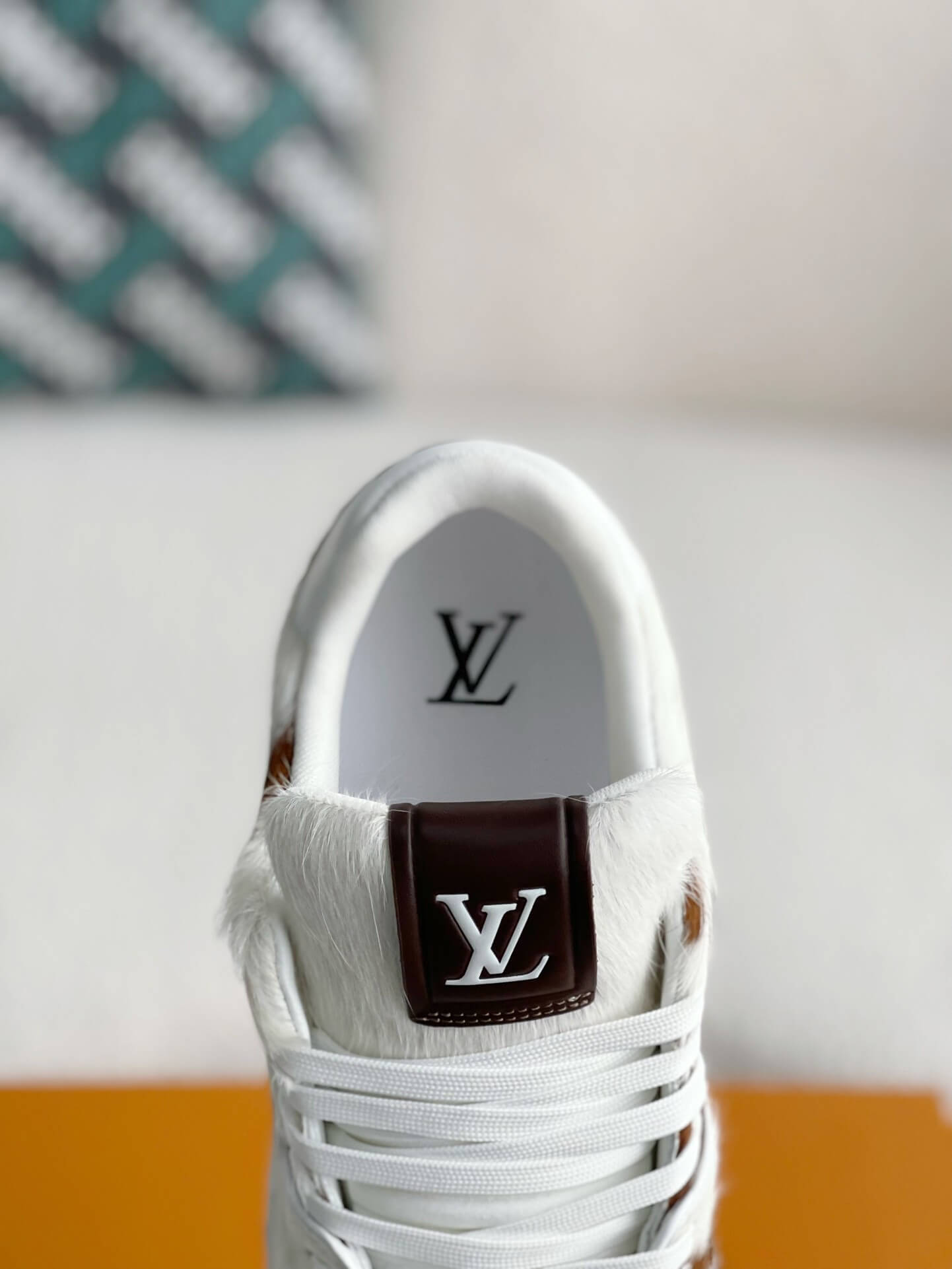 Louis Vuitton LV Trainer #54 Brown Pony Sneaker